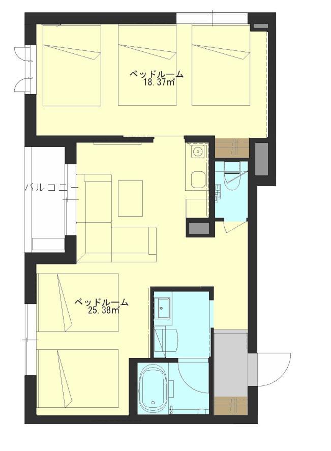 Grand Base Urakami Aparthotel นางาซากิ ภายนอก รูปภาพ